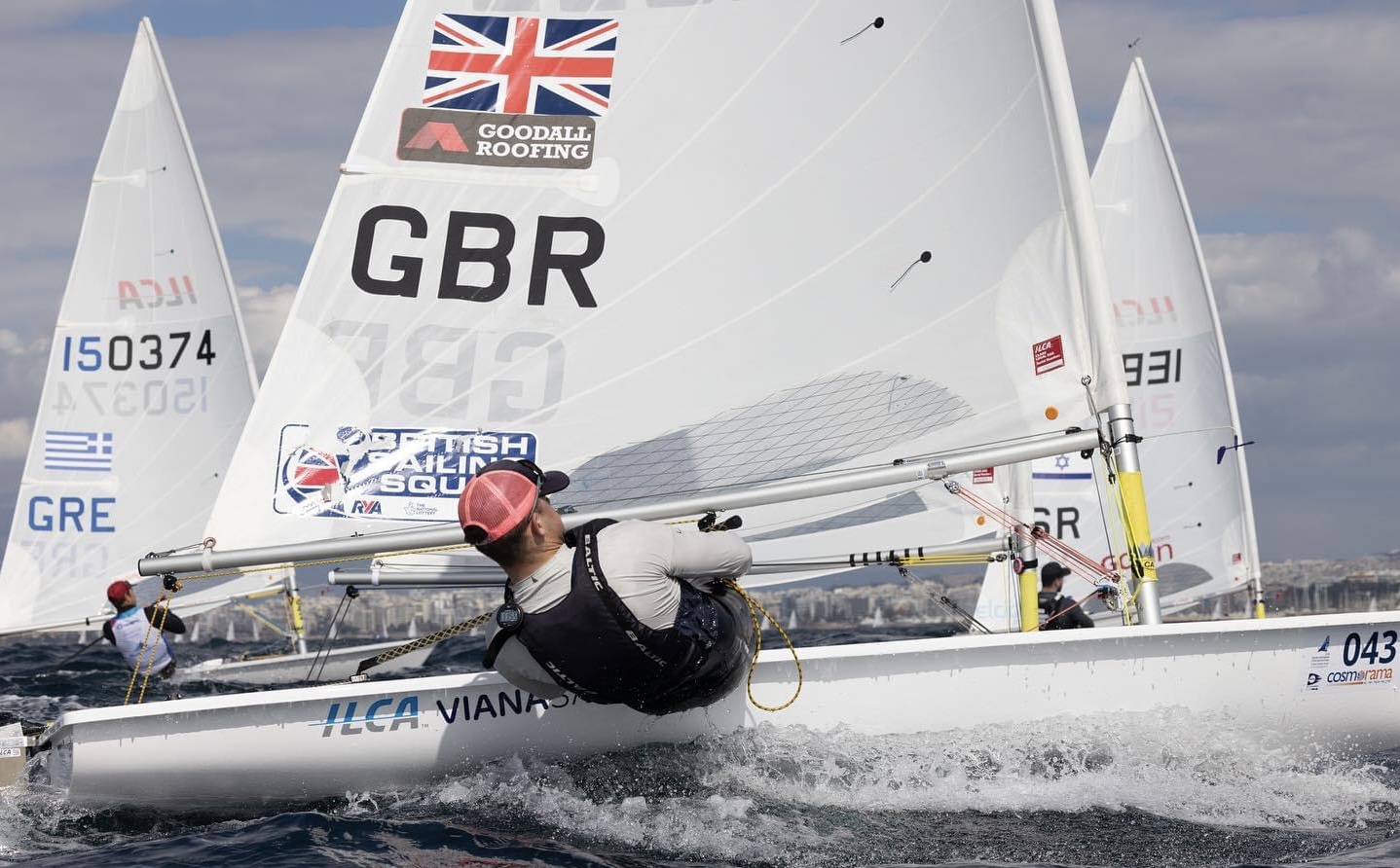 Goodall Roofing Sponsor Arthur Farley, former U.K and European Laser Champion.